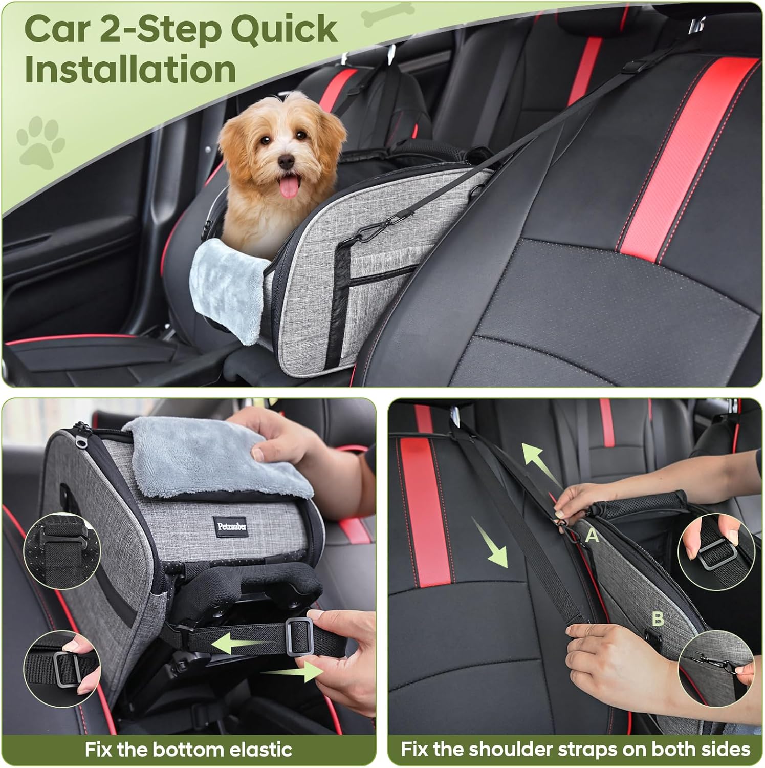 Safe & Stylish: The Ultimate Dog Car Seat for Your Small Companion