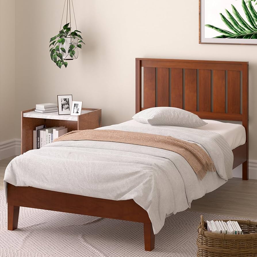 Zinus Christina Letto 160x190 Cm - Struttura Letto 36 Cm Di
