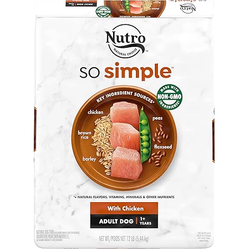 Nutro So Simple With Chicken Adult Dog Food, 12 lb.