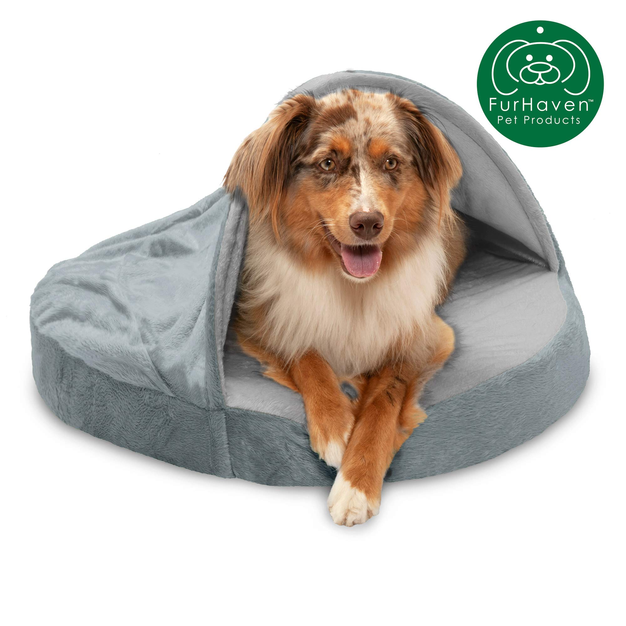 Furhaven Pet Beds for Dogs and Cats Snuggery Orthopedic Dog Bed with