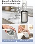Ganiza Smoothie Blender Max 900-Watt, 14Pcs Personal Blenders for Kitchen | 24 oz, (2) 17 oz To-Go Cups, Nutritious Recipe, Portable Single Serve Maker Machine for Smoothies, Shakes, Frozen Drinks