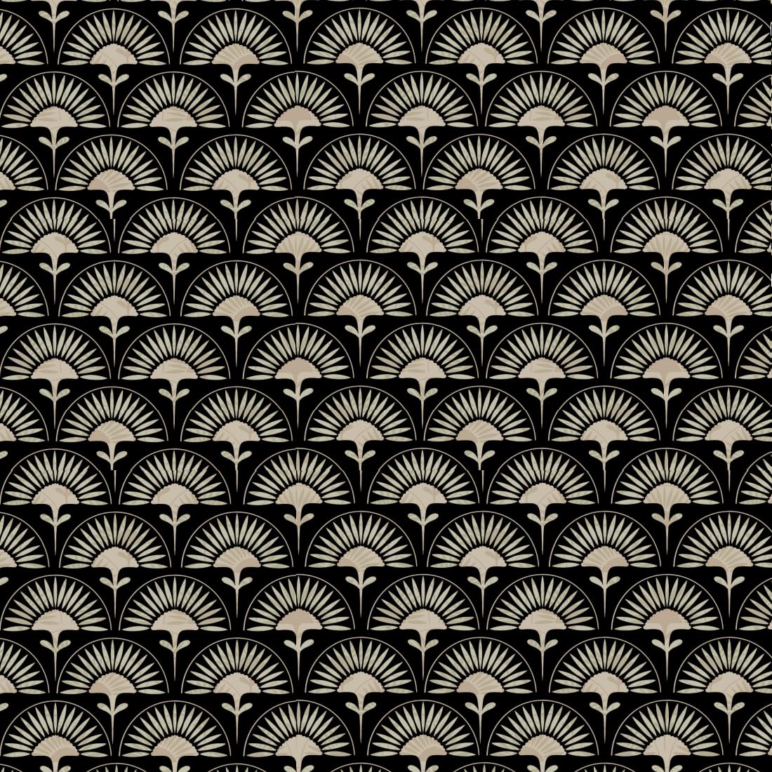 Selbstklebende Tapete Blumen Schwarz, 44 x 500 cm Blumentapete Schwarz Möbelfolie Abstrakt Blumen Blätter Pflanzen Boho Klebetapete Möbelfolie Selbstklebend für Badezimmer Wohnzimmer Schlafzimmer