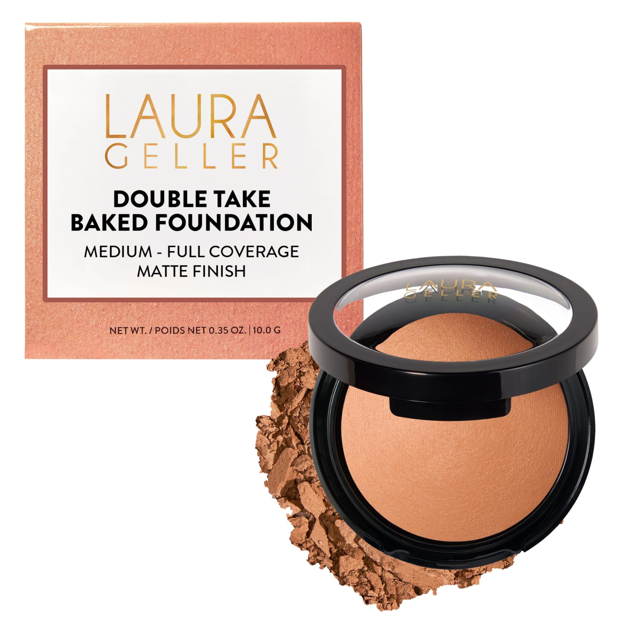 Amazon.com: LAURA GELLER NEW YORK Baked Double Take Powder