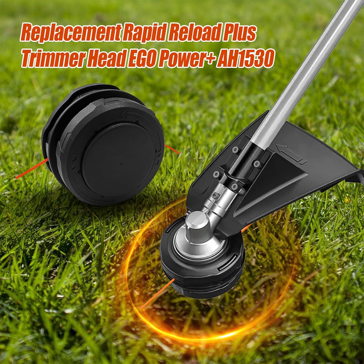 AH1530 Replacement Head for EGO 15-Inch String Trimmer Models ST1502SA/ST1502XY/ST1500XY/ST1504SF (2Pack)