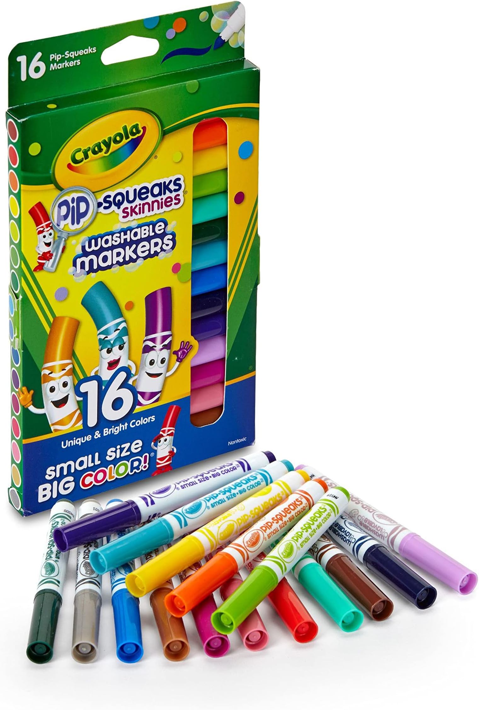 Amazon.com: Crayola Super Tips Coloring Art Case with Coloring Pages ...