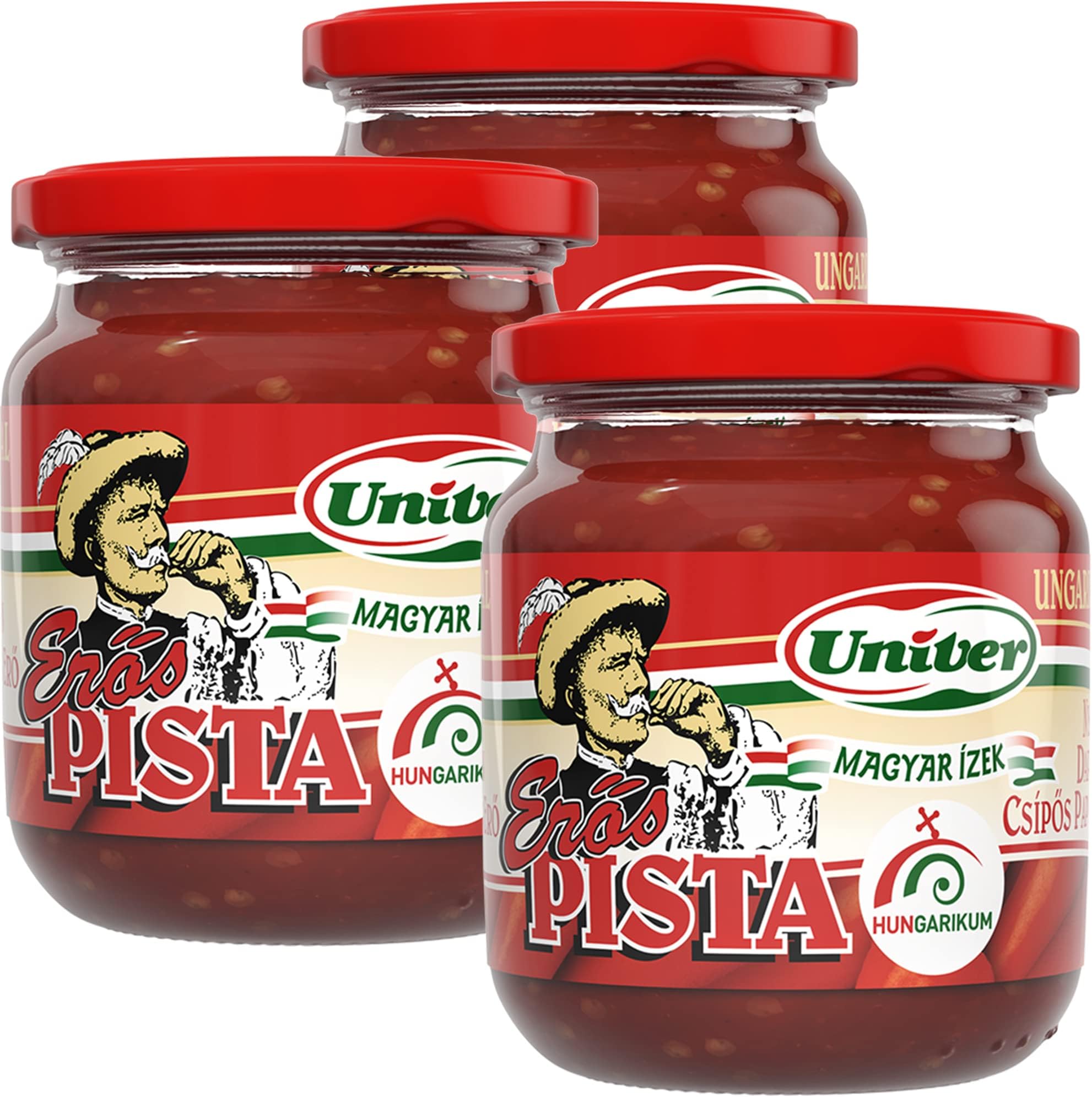 Hencher 3 x Eros Pista Hungarian Paprika Paste, 3x200g
