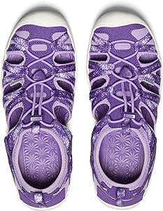 Amazon.com | KEEN Kids Moxie Closed Toe Casual Sandals, Multi/English  Lavender, 4 US Unisex Toddler | Sandals
