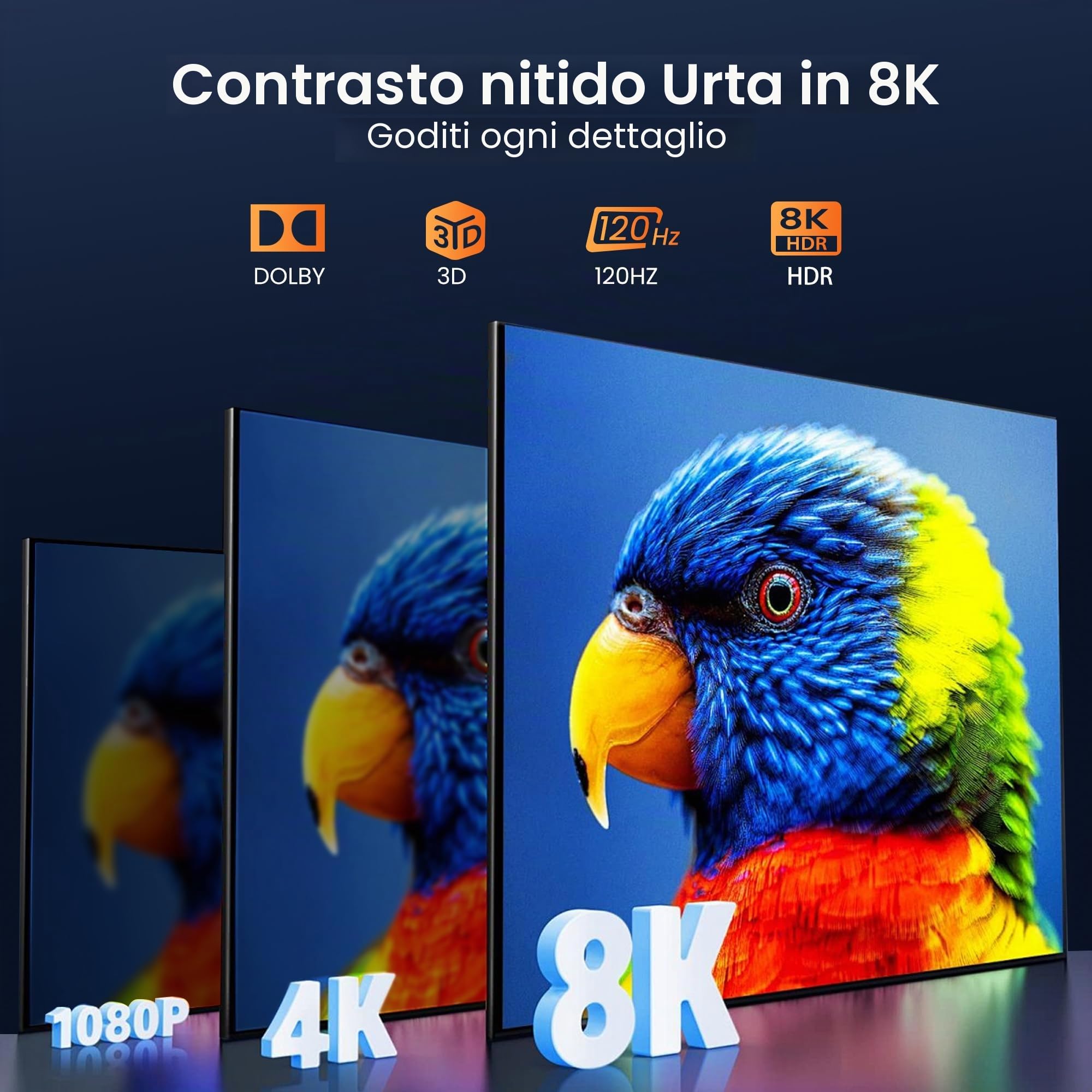 Avedio Links HDMI Audio Extractor 4K 120Hz, 8K Splitter Con SPDIF 3.5mm Stereo, Convertitore ARC Ottico per PS5, Xbox TV Cuffie Soundbar