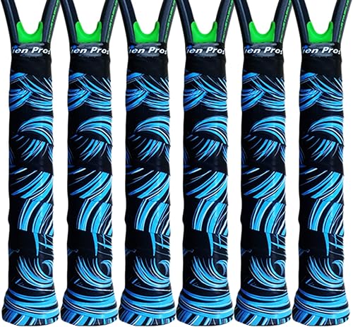 Miniatura 9 de ALIEN PROS Cinta de agarre para raqueta de tenis - Agarre de tenis Tac Moisture Feel - Cinta de agarre de tenis - Raqueta de tenis - Envuelve tu