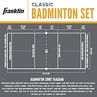 Vista 5 de Juego de bádminton Franklin Sports, talla única