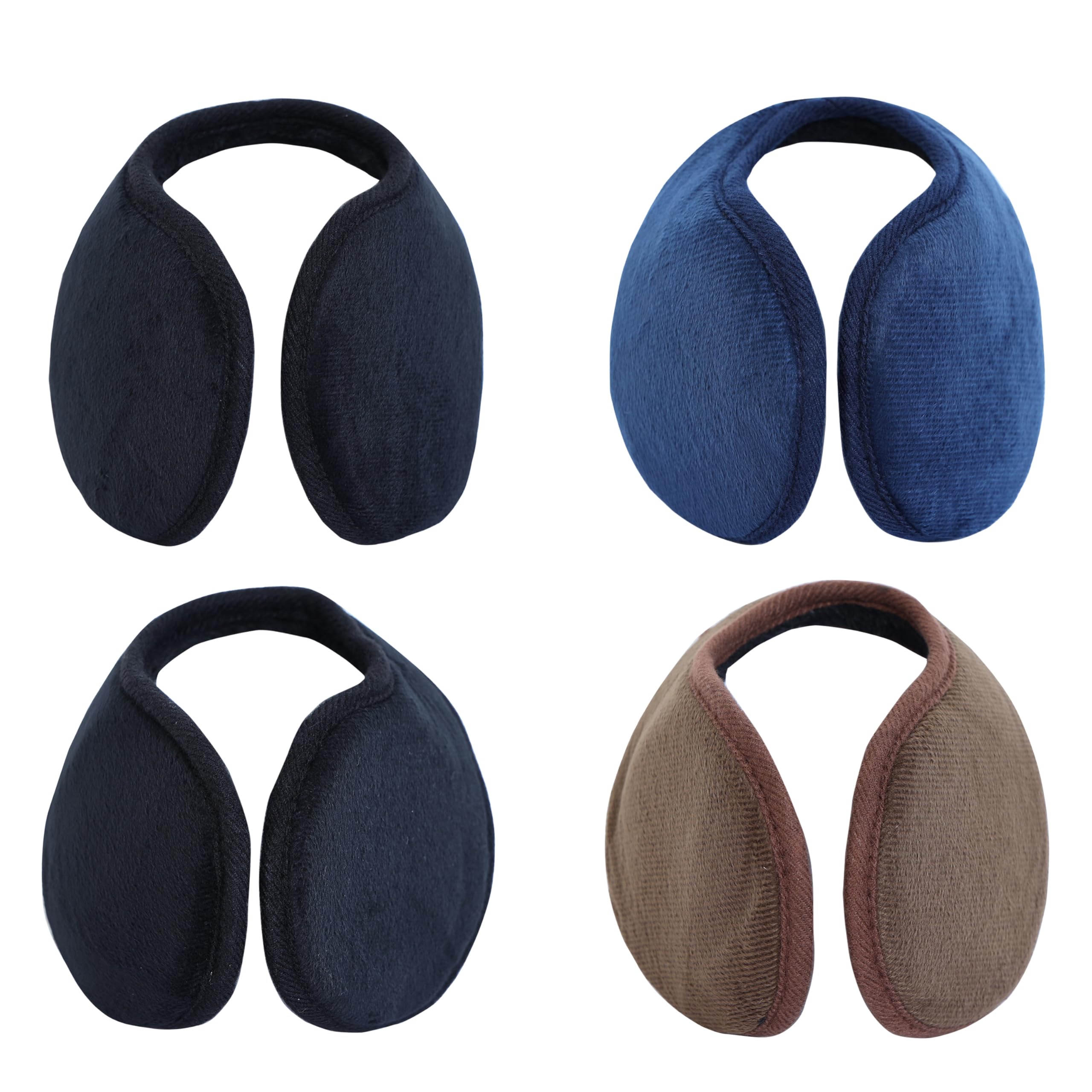 Winter Outdoor Ear Muffs/Warmer for Men and Women for protection from Cold, Value Combo Pack of 4 & 8