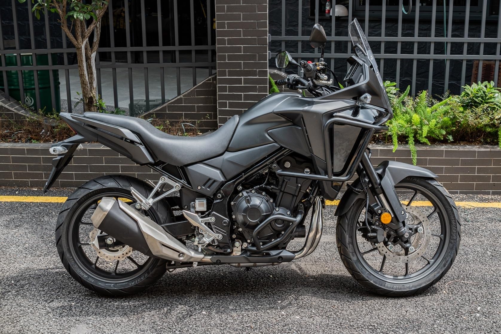 bloków zderzaka Pasuje do Honda NX 400 500 NX400 NX500 osłona silnika motocykla pasek awaryjny Higway rama zderzaka użądlona klatka ochrona Gmoli Motocyklowych