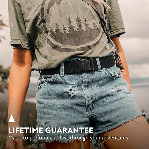 Miniatura 5 de Arcade Cinturón para hombre Adventure Ranger correa elástica resistente, hebilla no metálica para viajes