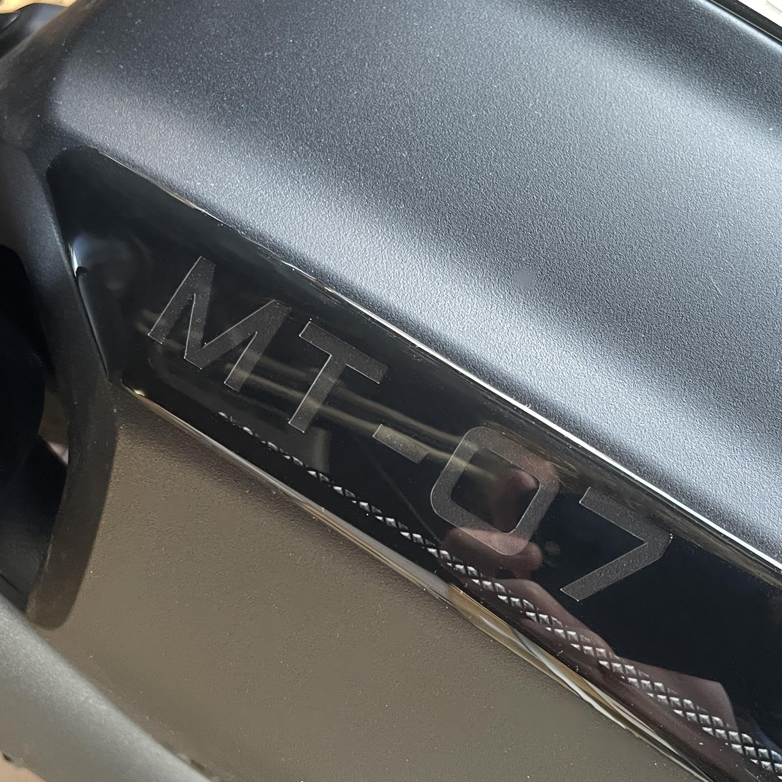 Autocollant Résine 3D Resin Bike Pour Yamaha MT-07 2022 - Protection Réservoir Anti-Chocs Et Éraflures, Fabriqué En Italie