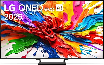 LG TV QNED Evo AI 2025 | 65QNED93A | 65” (164 cm) | MiniLED 144Hz| Processeur α8 AI 4K Gen2 |Dolby Vision & Atmos | Alexa