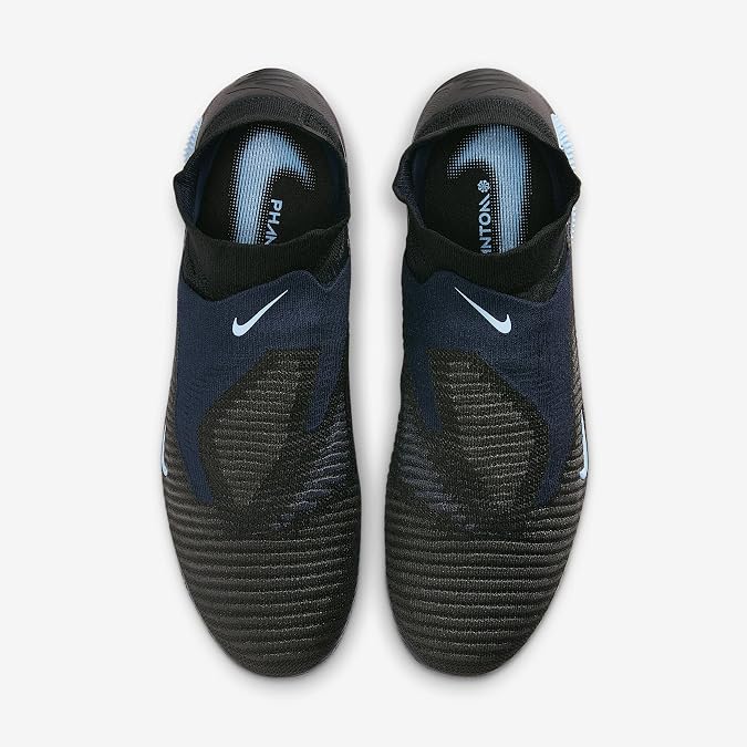 Nike Men Phantom 6 High Elite Fußballschuh für Normalen Rasen Soccer Shoe, Black, 11 UK