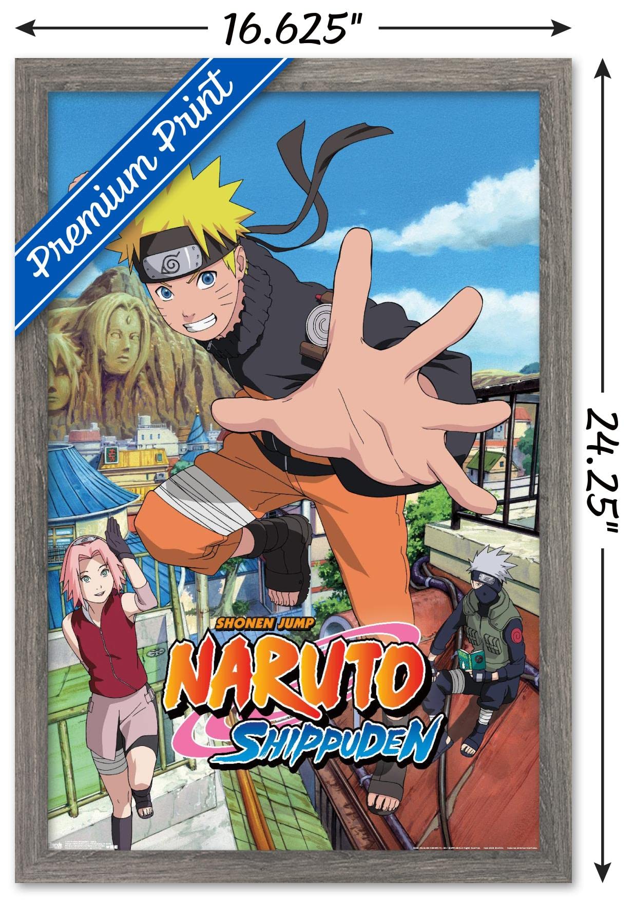 Amazon.com: Trends International Naruto Shippuden - Jump Wall
