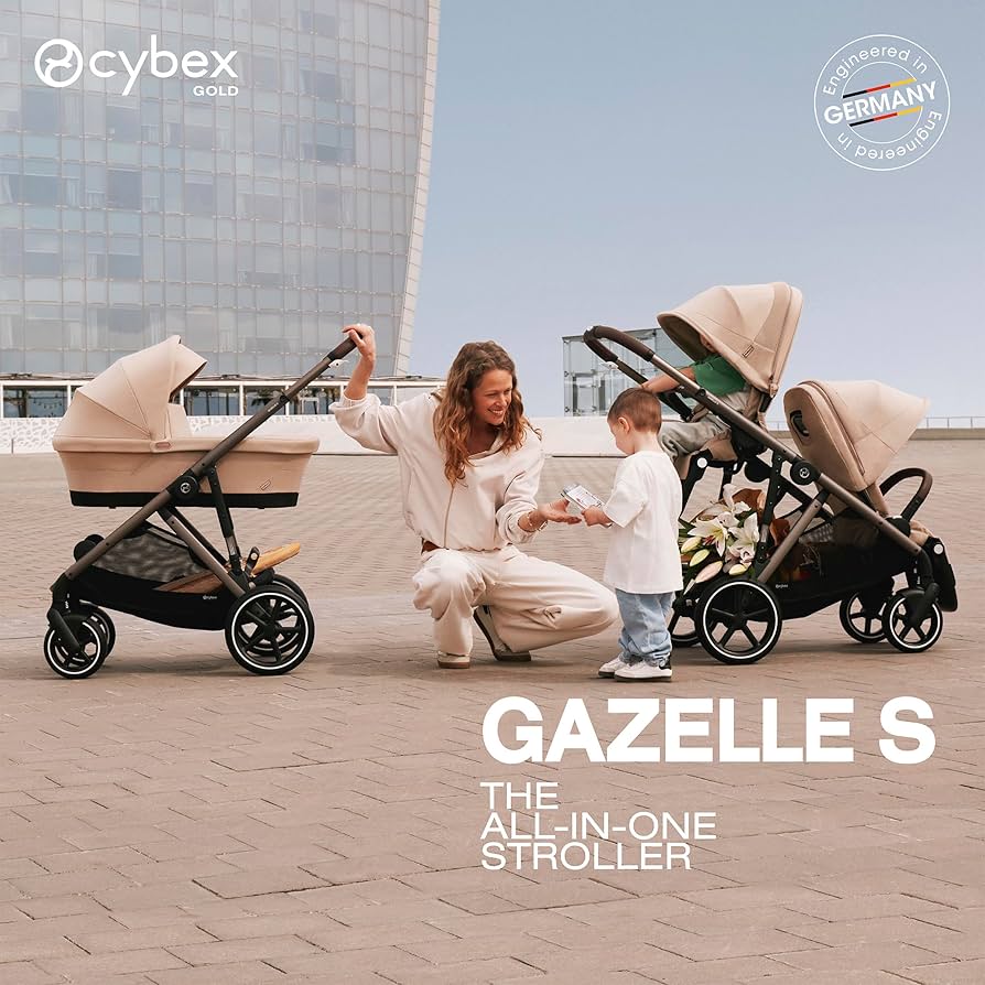 Amazon.com : Cybex Gazelle S All-in-One Toddler and Baby Stroller