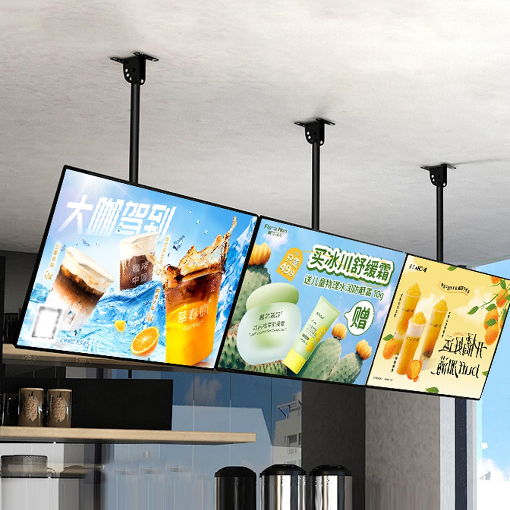 Pudełko świetlne LED, ultracienka ramka zatrzaskowa, magnetyczna tablica menu, naścienna podświetlana tabliczka do restauracji, kawiarni, sklepów