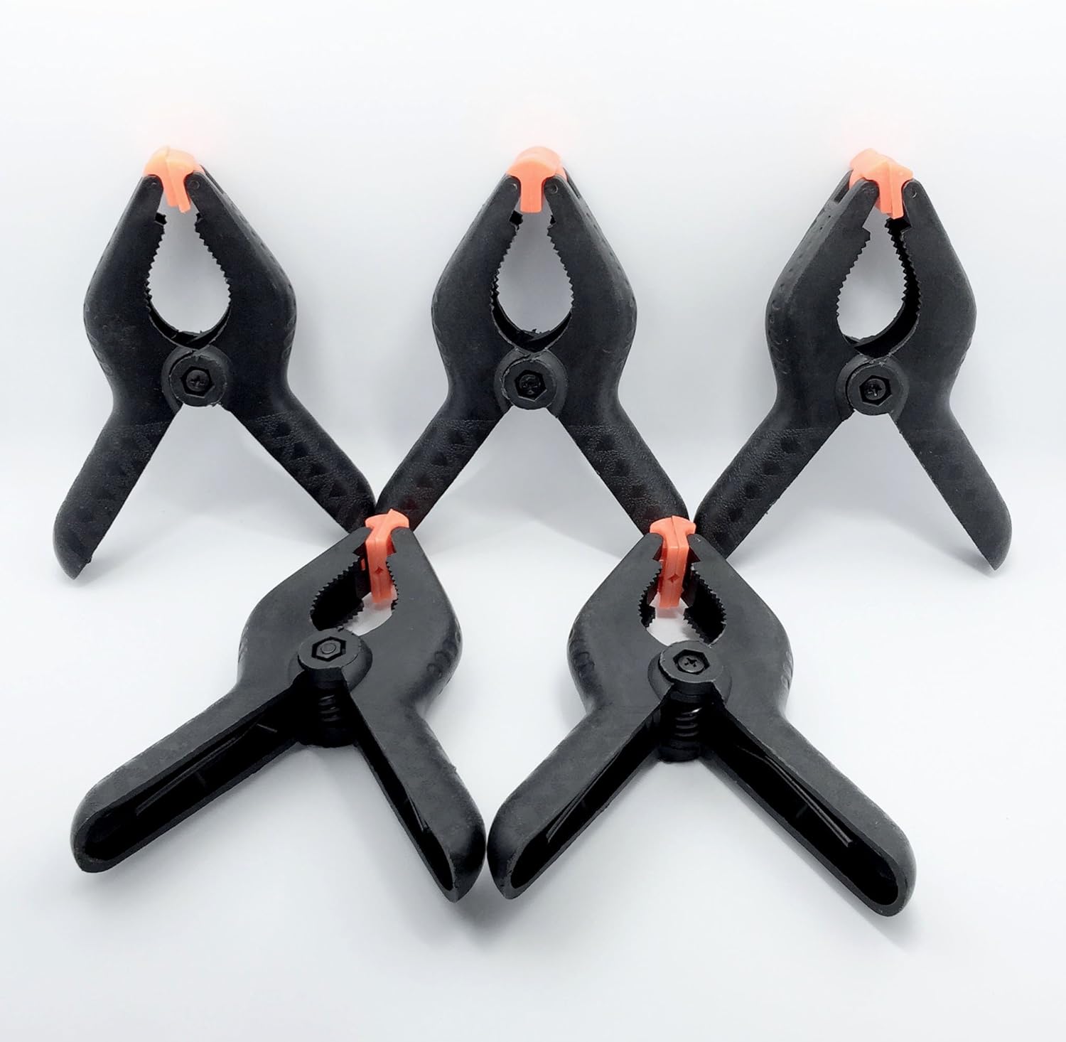 McupperSpring Clamps 6 Inch, Muslin Clamps One 5Pack Set of Large