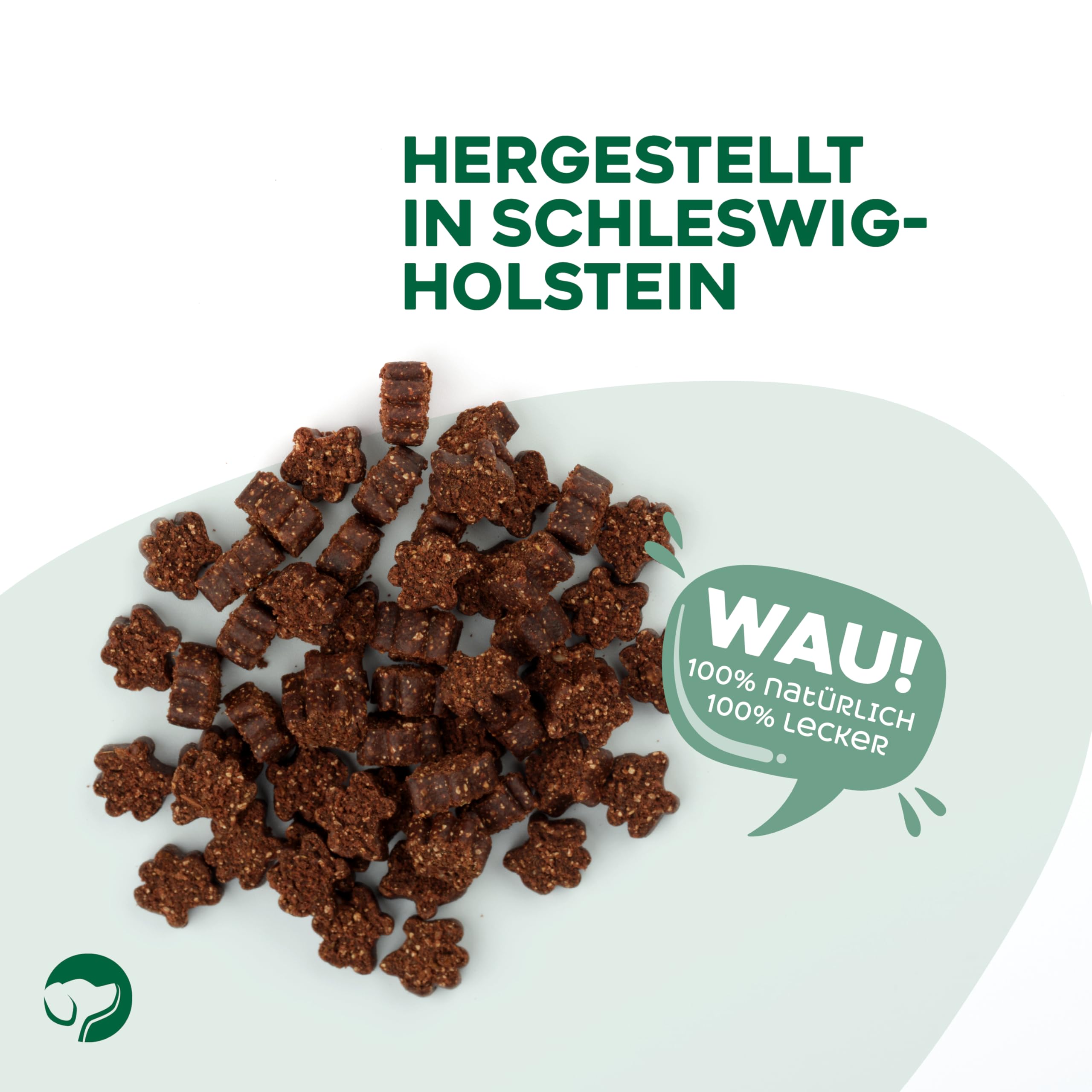 Topdog Leberwurst Leckerli für Hunde - 20 x 80g Kleine Happen - 100% Natürlich Ohne Zusatzstoffe - Ideales Hundeleckerli als Belohnung oder für das Training