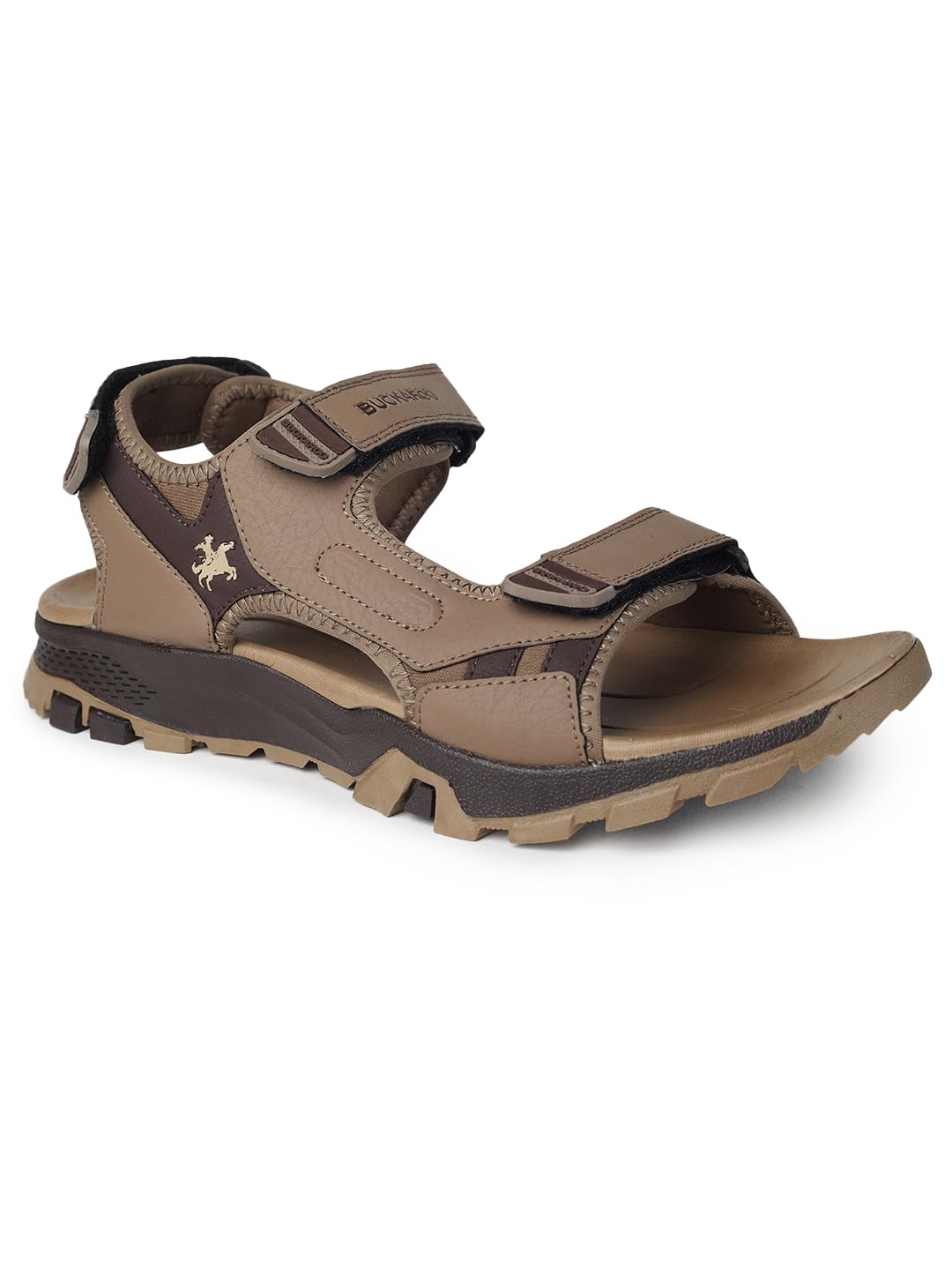 Premium Synthetic Casual Closed Sandal for Men | Mens Ethnic Sandals: BUCKAROO DEXON-image-7