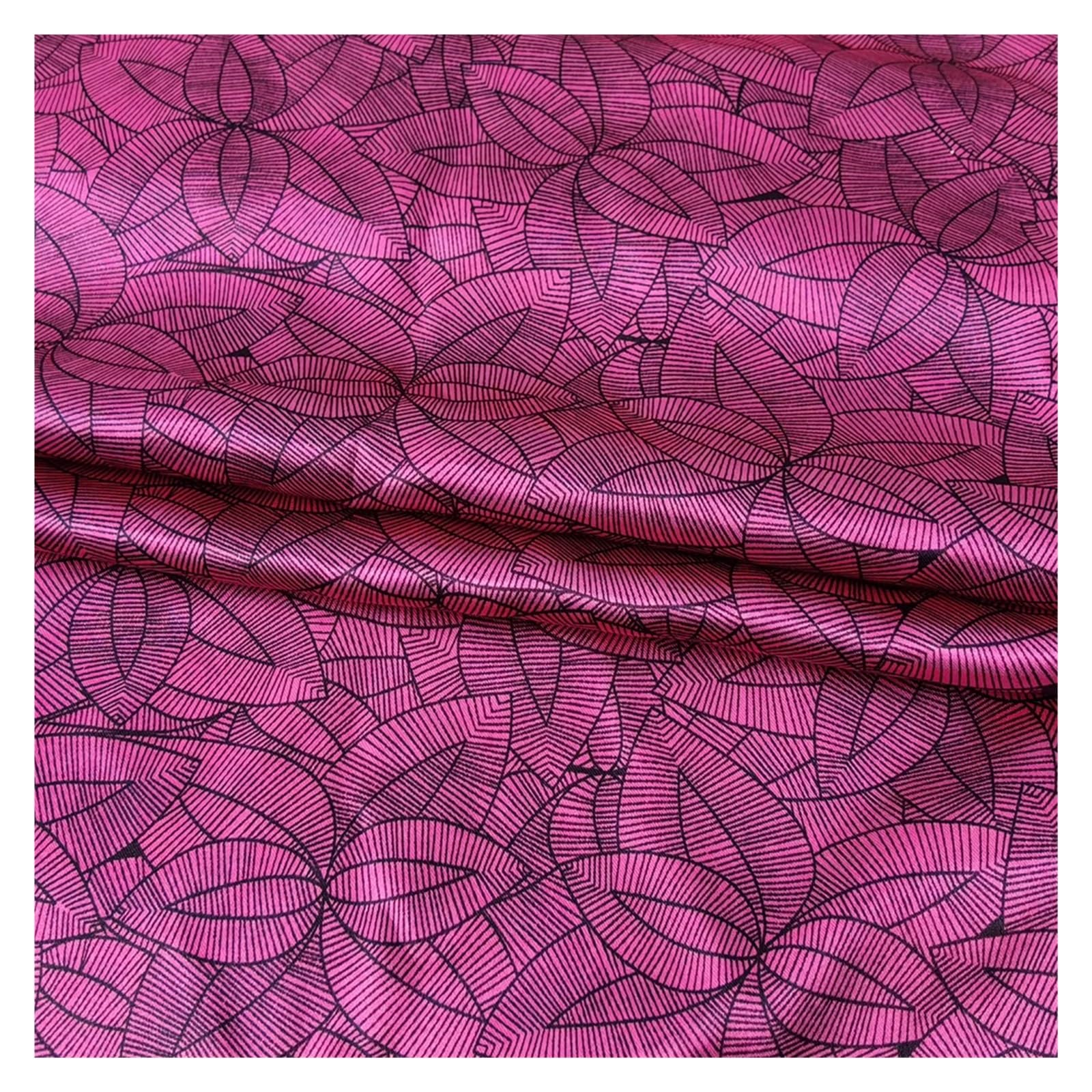Silky Satin Fabric 1 Meter X 1.5 Meter Multicolor(Color 19)