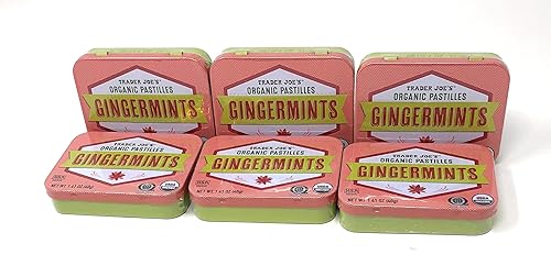 Miniatura 2 de Gingermints USDA Pastillas orgánicas sin gluten veganas en total 6 paquetes
