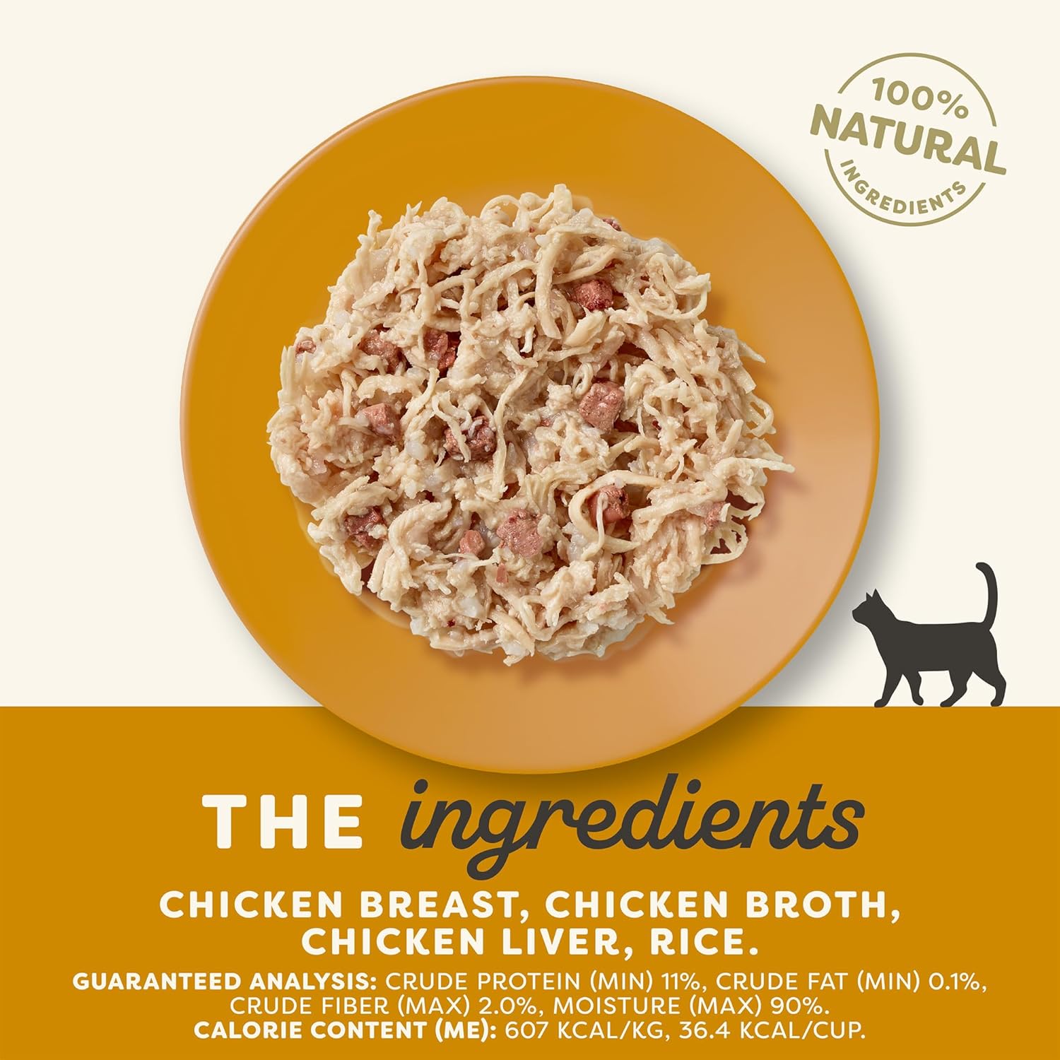 Applaws Natural Wet Cat Food in Broth, Limited and Natural Ingredients, High Protein with No Artificial Additives, Chicken Breast & Chicken Liver in Broth (10 x 2.12 oz Easy-Open Cups)