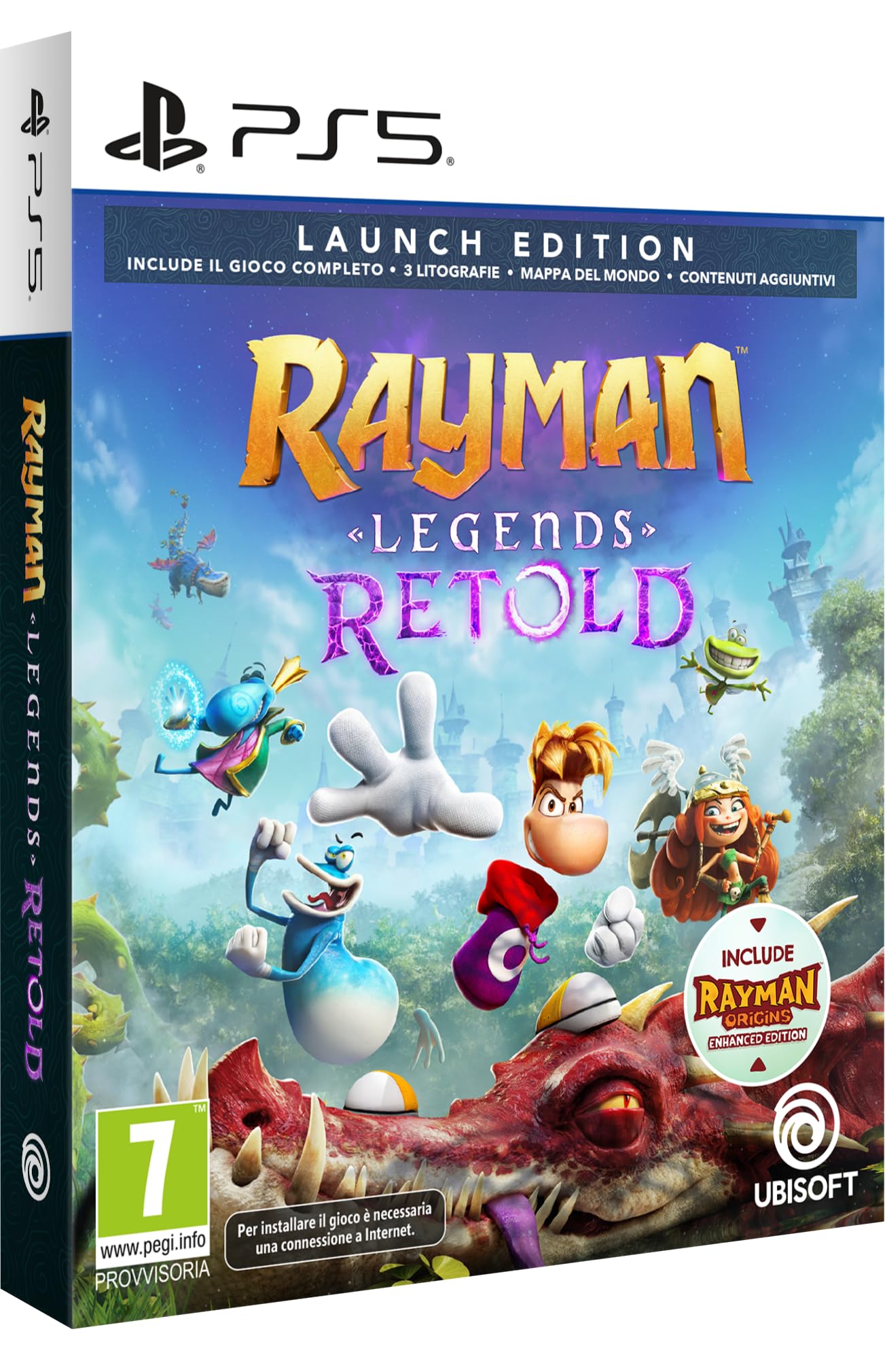 Rayman Legends Retold Launch Edition PlayStation 5