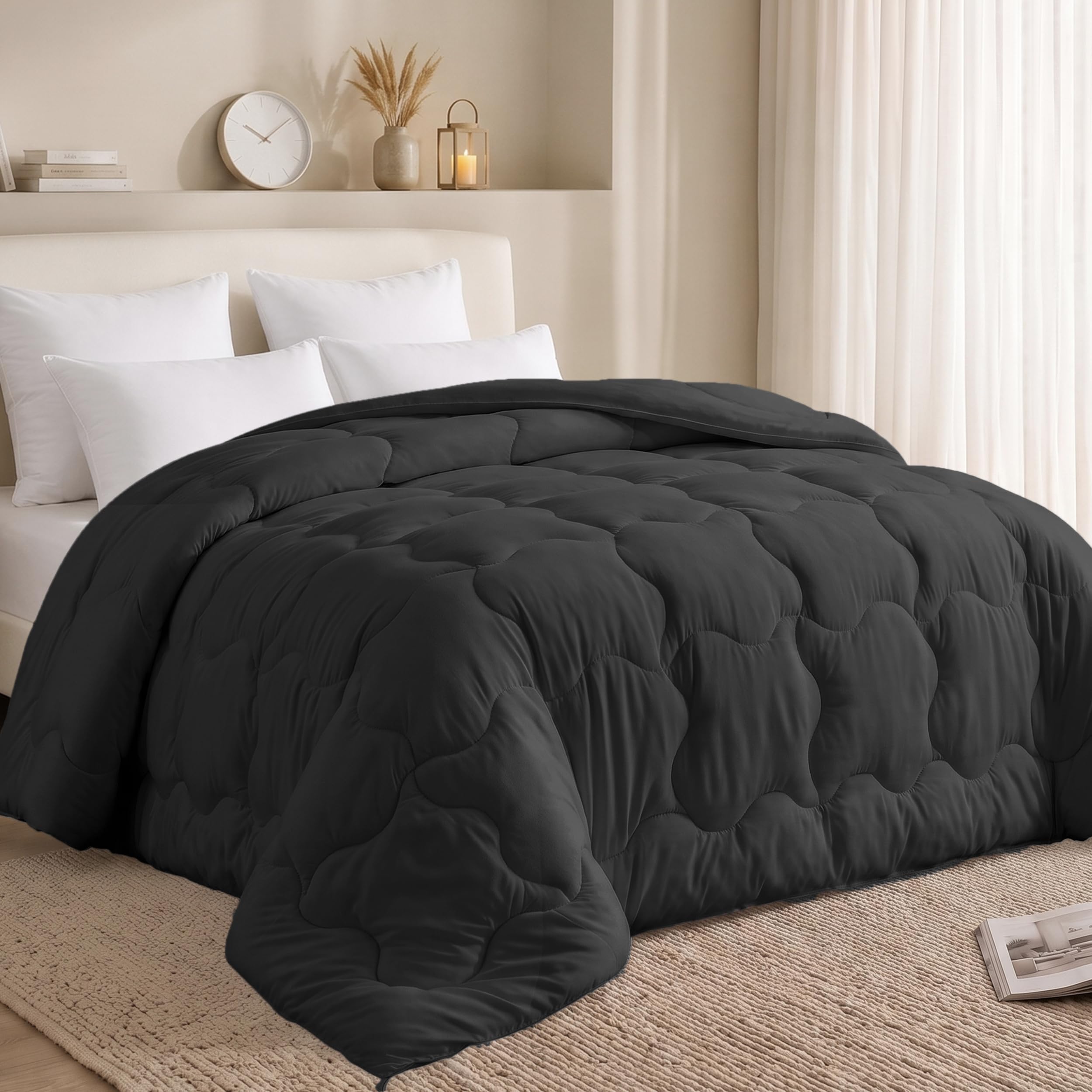 Utopia Bedding 7.5 Tog King Size Duvet, Grey
