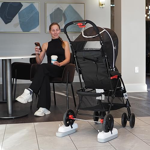 Miniatura 5 de Accesorio automático para cochecito  Chupete inteligente para bebé para un sueño tranquilo con control remoto, temporizador, dos modos de velocidad,