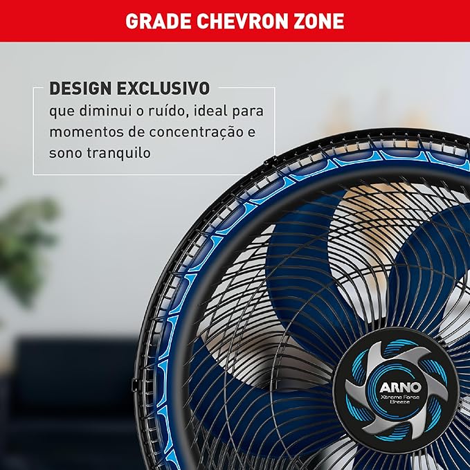 Ventilador de Mesa Arno Xtreme Force Breeze 50cm VB50