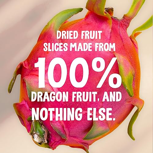 Miniatura 4 de The Daily Good Rebanadas de fruta de dragón de secado suave  Aperitivos de superalimentos naturales para adultos y niños  Saludables, suaves y