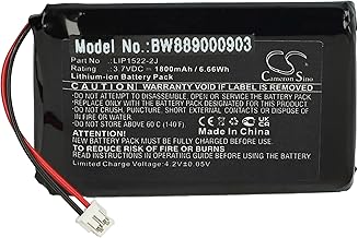 vhbw Battery Replacement for Sony LIP1522-2J for Games Console Controller(1800mAh, 3.7 V, Li-ion)