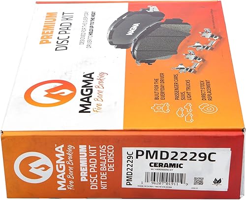 Miniatura 5 de MAGMA Premium PMD2229C Pastillas de freno de cerámica, delanteras