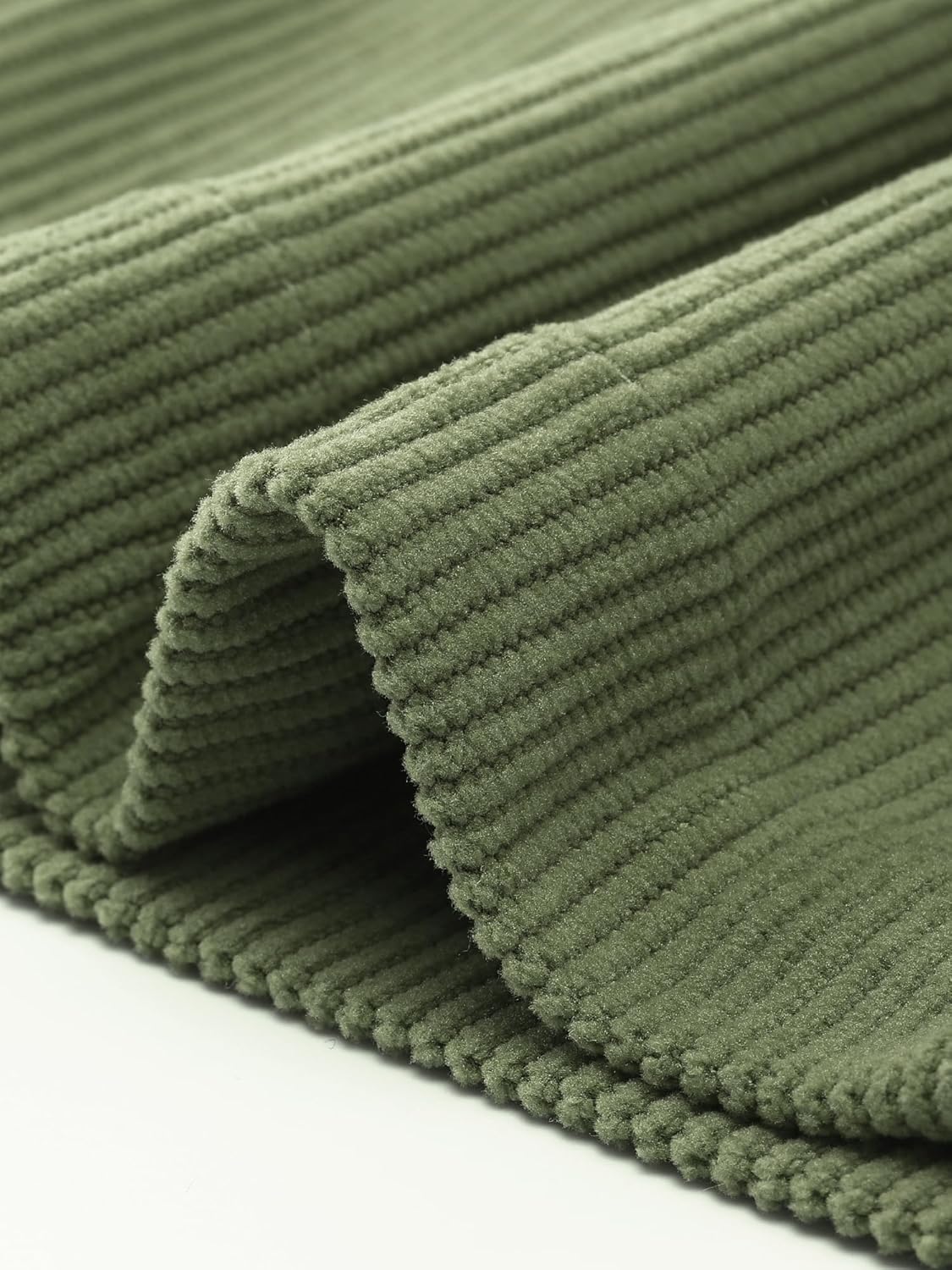 Allegra K Corduroy Overall Dress for Women's Fall Scoop Neck Sleeveless Button Down Casual Pinafore Dresses - Image 5