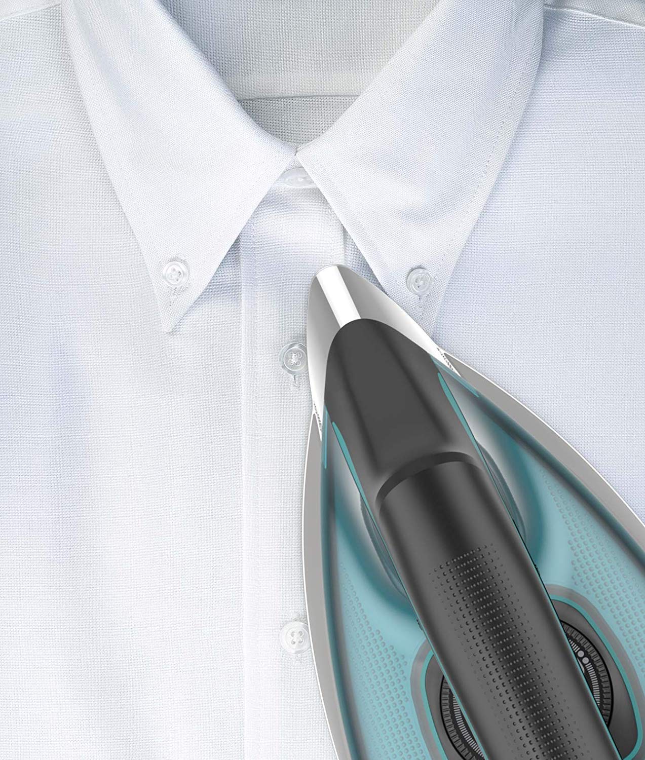 Rowenta Compact Steam Pro - Centro de planchado, 6.3 bares de presión, golpe de vapor de 325 g/minuto, suela antiarañazos deslizante, sistema eco (Reacondicionado)