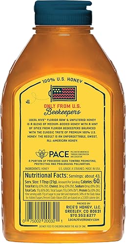 Miniatura 2 de Local Hive Miel de Florida 32oz