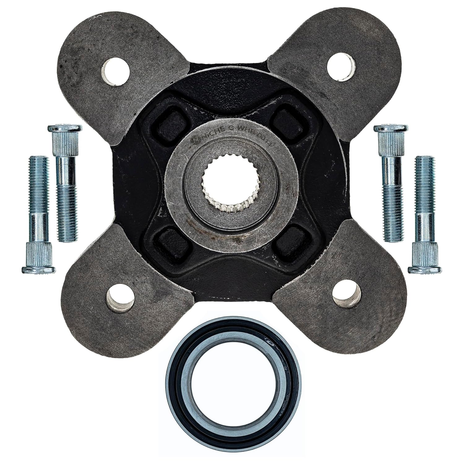 NICHE Front Rear Wheel Hub Kit for Polaris RZR XP 1000 4 Turbo S RS1 EPS 5141353-067