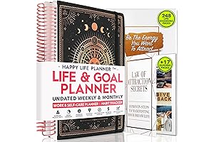 Law of Attraction Planner 2019 Dated: Manifestation Journal & Goal Planner to Enhance Productivity