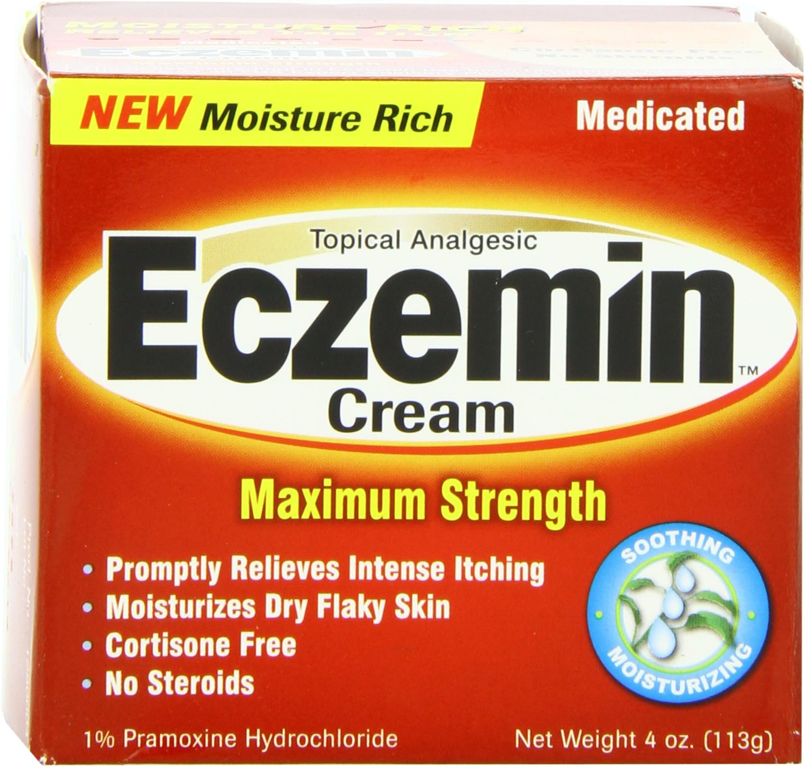 Maximum Strength Medicated Cream, 4 Ounce