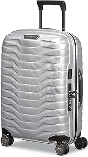 Samsonite 프록시스, 실버, Proxis 스피너 포함 확장 가능한 하드사이드 수하물