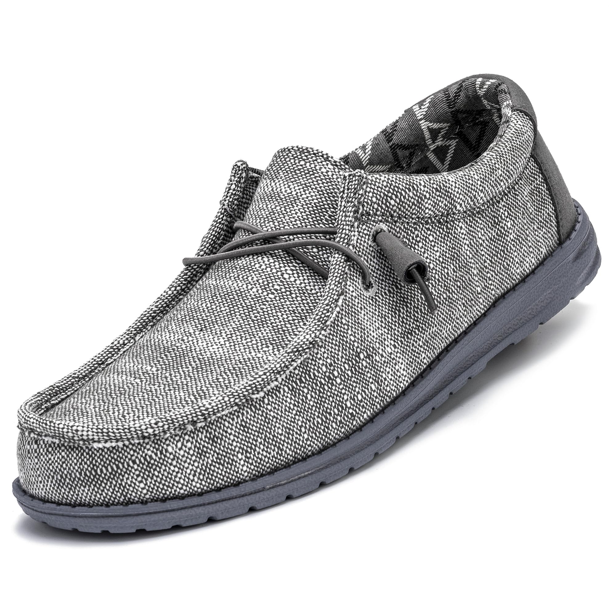 Amazon.com | suroad Men's Loafers Slip on Shoes for Men Casual Canvas ...