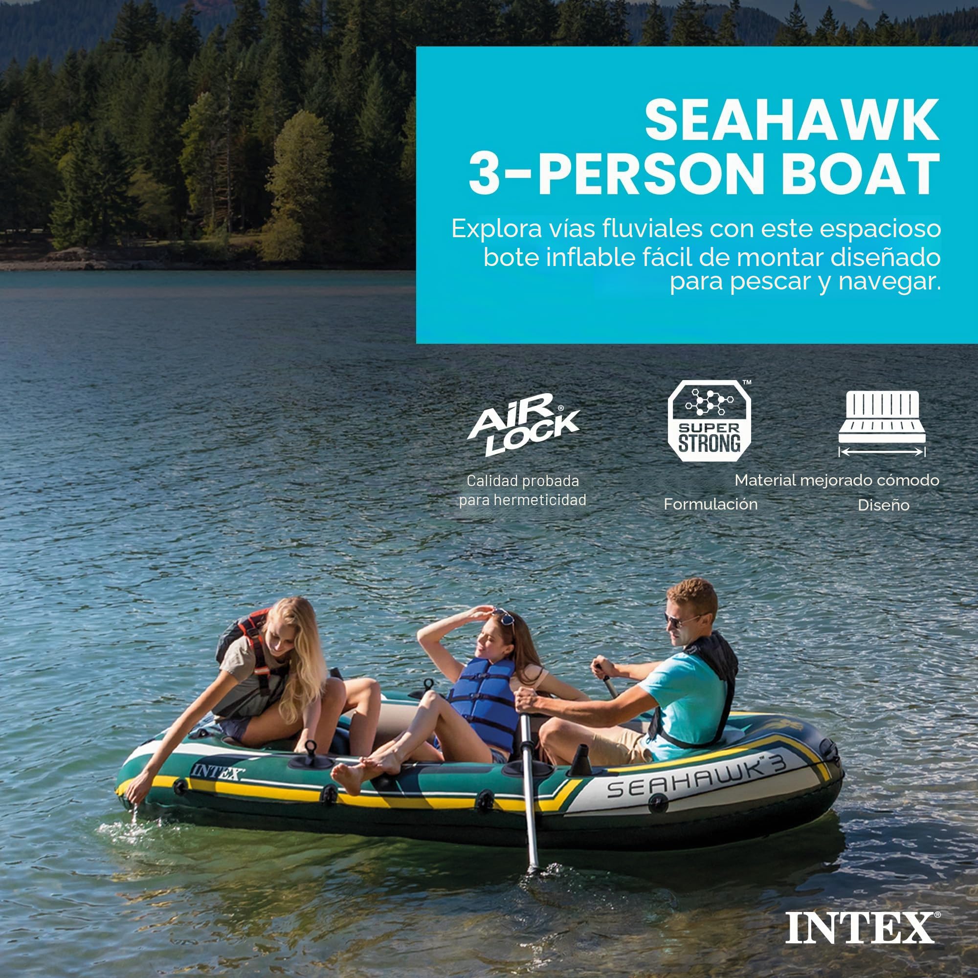 Intex Seahawk inflable barco serie
