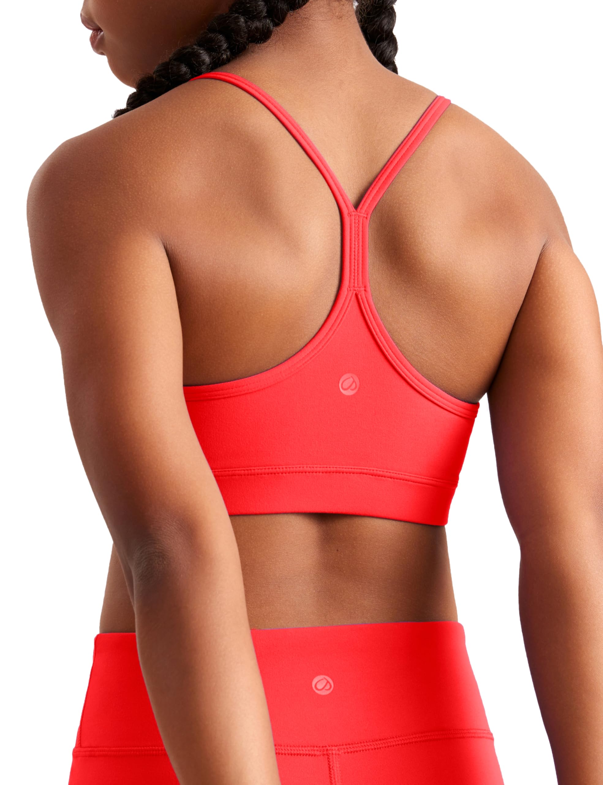CRZ YOGA Girls Butterluxe Y Back Sports Bra