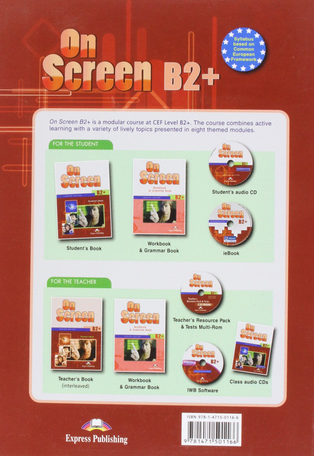 On Screen B2+ Student's Book