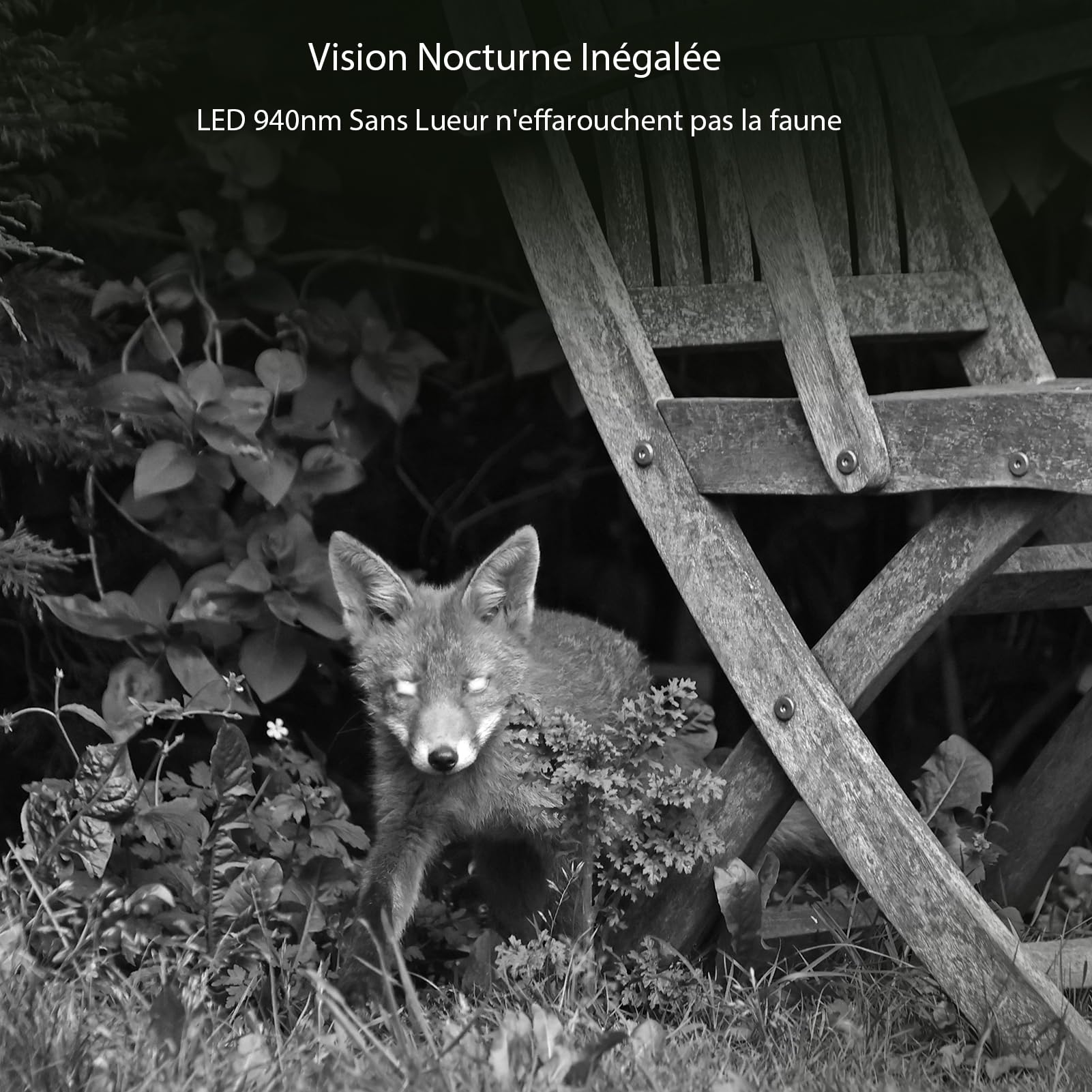 GardePro E8 2.0 Caméra De Chasse Double Antenne WiFi avec Carte SD 64Go, Vidéo 4K H.264 64MP, Jusqu' 30m No Glow Infrarouge Vision Nocturne, Vitesse de Dclenchement 0,1s et Angle de Dtection 120°