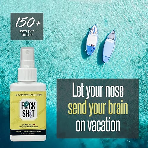 Miniatura 7 de CraySpray - Espray para adultos, aceites esenciales puros y naturales (cítricos de vainilla dulce) 3.4 onzas, regalo de broma para esposa, marido,