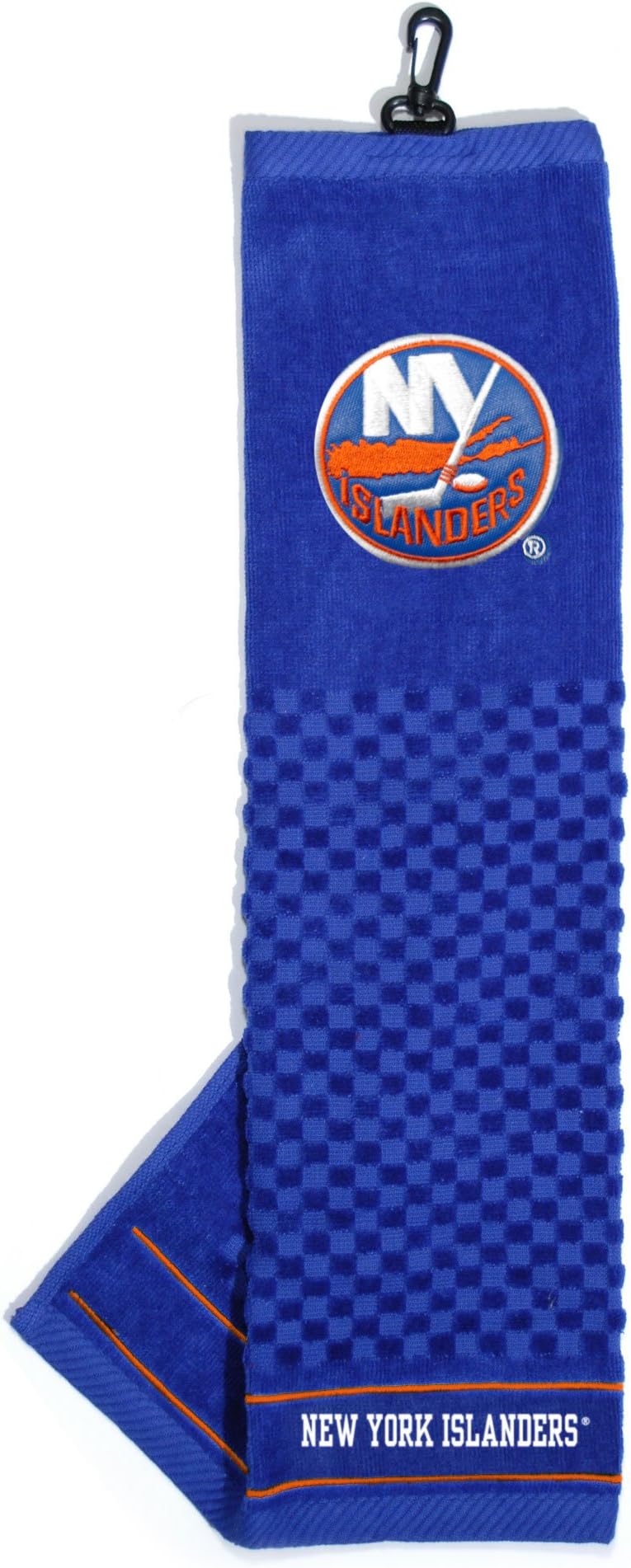 NHL Embroidered Golf Towel, Checkered Scrubber Design, Embroidered Logo